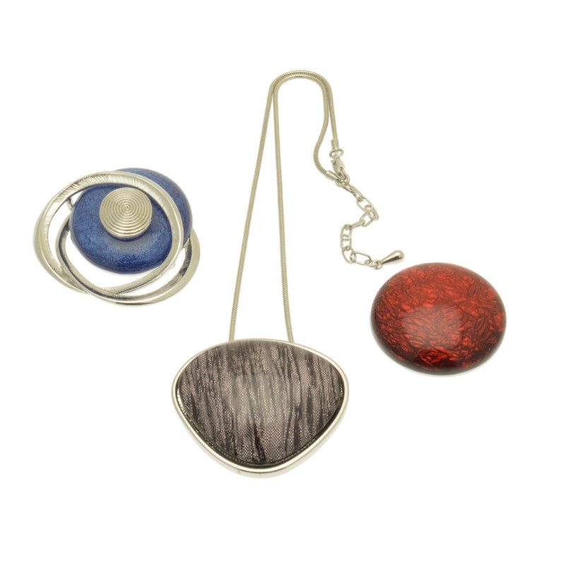 Resin Magnetic Necklace Pendants